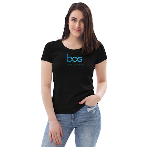 (BOS Crew) Women's Fitted Eco Tee