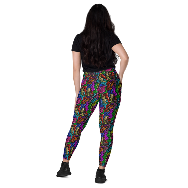 "Squiggle" Leggings with pockets