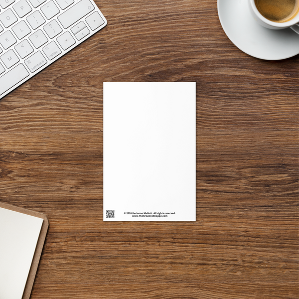 "Gilded Garden" - Congratulations Card
