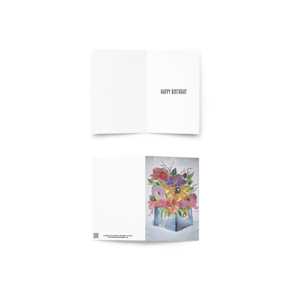 "Gilded Garden" - Thank You Card