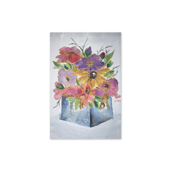 "Gilded Garden" - Card (Blank Inside)