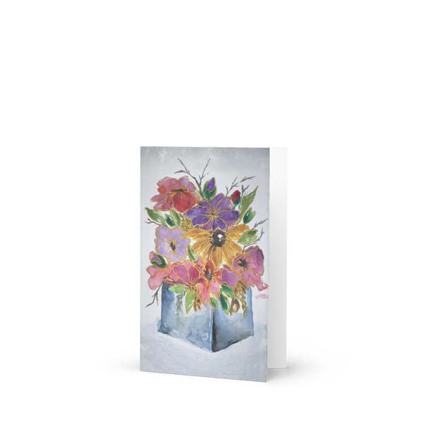 "Gilded Garden" - Happy Birthday Card