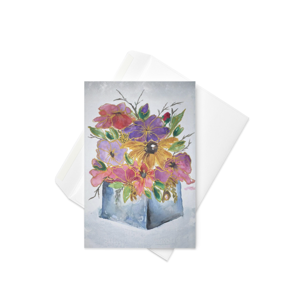 "Gilded Garden" - Congratulations Card