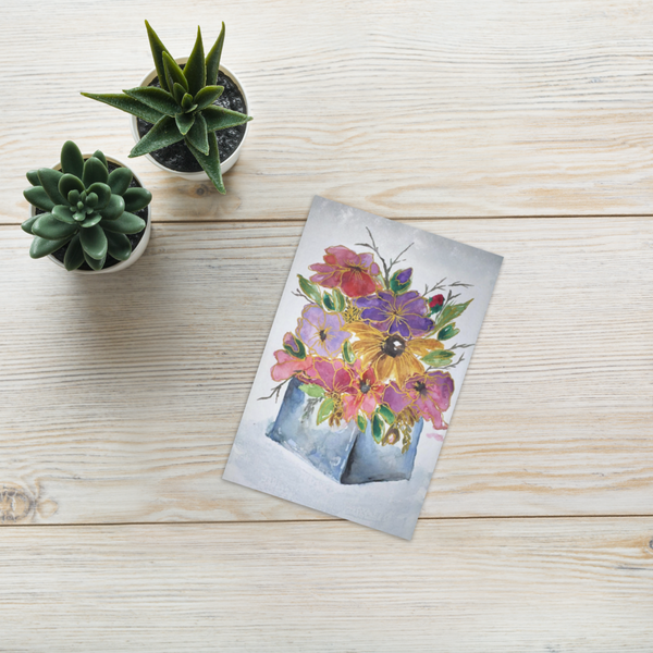"Gilded Garden" - Congratulations Card