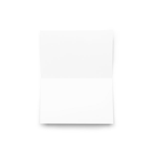 "Indigo Iris I" - Card (Blank Inside)