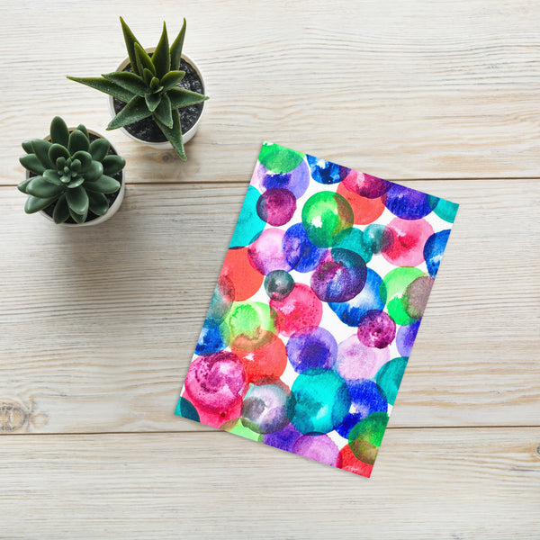 "Bubble Mosaic" - Card (Blank Inside)