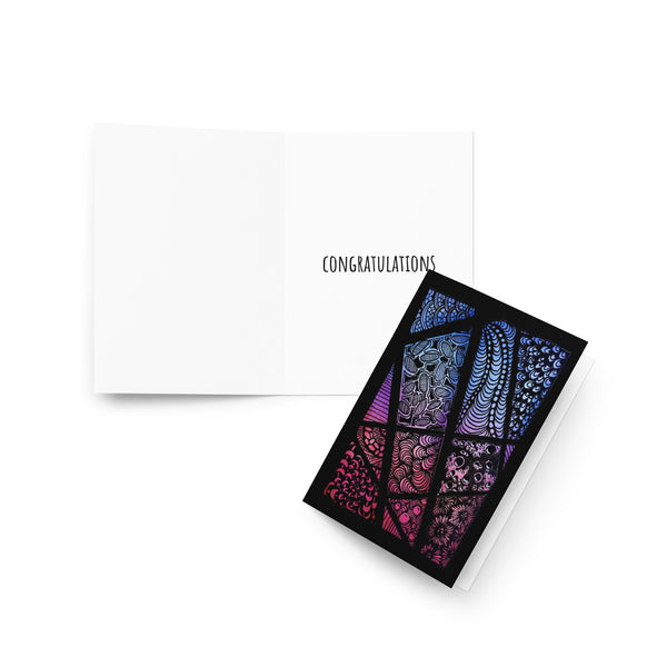 "After Dark" - Congratulations Card