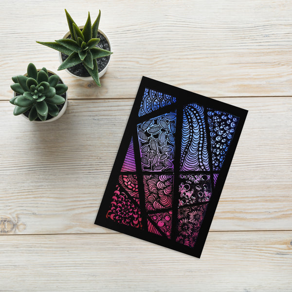 "After Dark" - Card (Blank Inside)