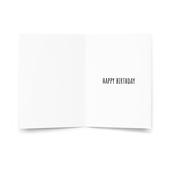 "Gilded Garden" - Happy Birthday Card