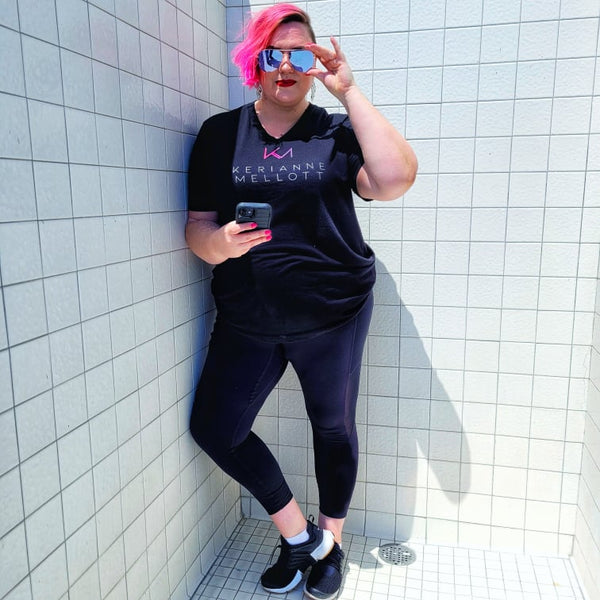 Kerianne Mellott V-neck T-shirt