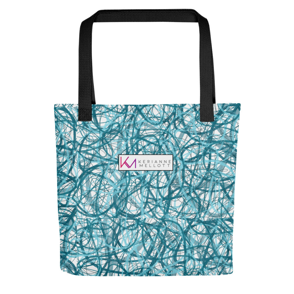 Blue Tote Bag