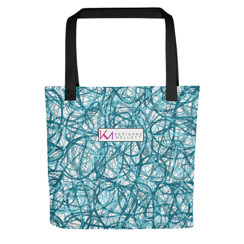 Blue Tote Bag
