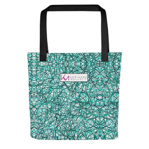 Turquoise Tote Bag