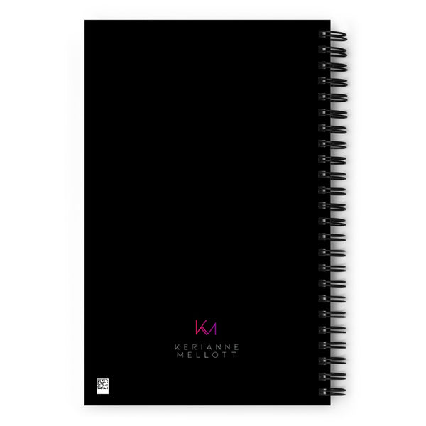 "Keep Marketing" KM Spiral notebook