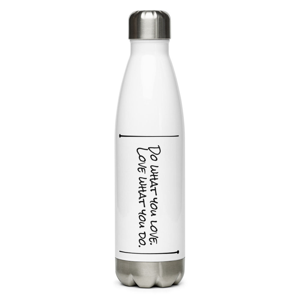 "Do What You Love" Stainless Steel Water Bottle
