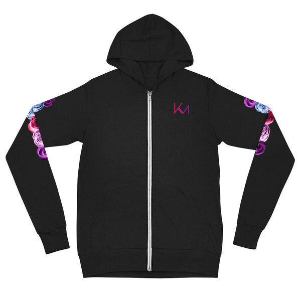 "Bouquet" Zip-Up Hoodie